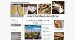 Desktop Screenshot of everything-biscotti.com